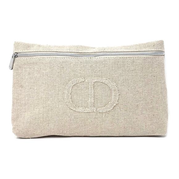Dior Canvas Zipper Pouch - Picture 1 of 12